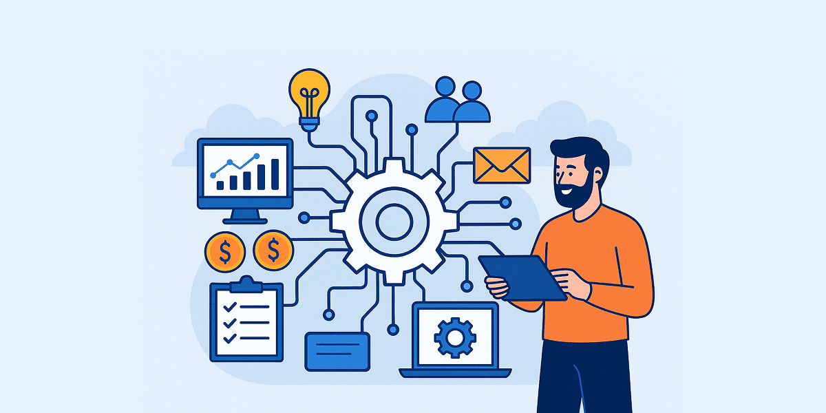 What Is Business Automation? Benefits, Tools & Real Examples in 2025