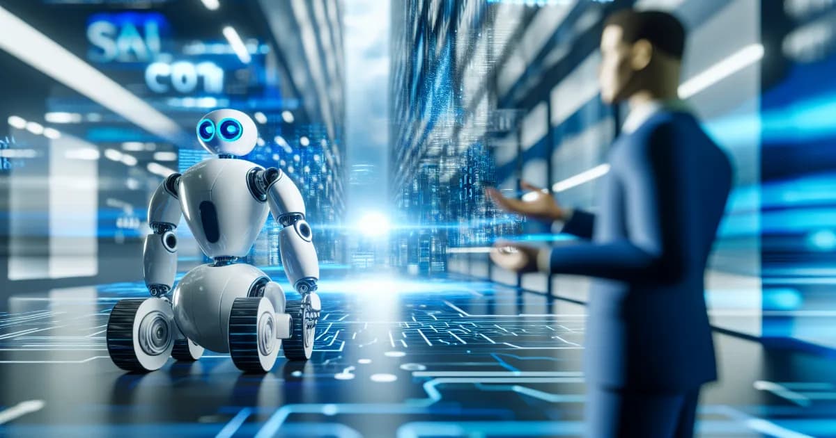 Visual representation of automation - Impact of Microsoft's $3.1 Billion OpenAI Investment | Technovier Technology Analysis