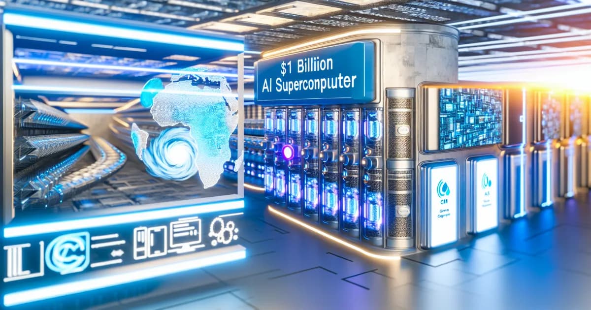 Visual representation of automation - AMD and Department of Energy's $1 Billion AI Supercomputer Collaboration | Technovier Technology Analysis