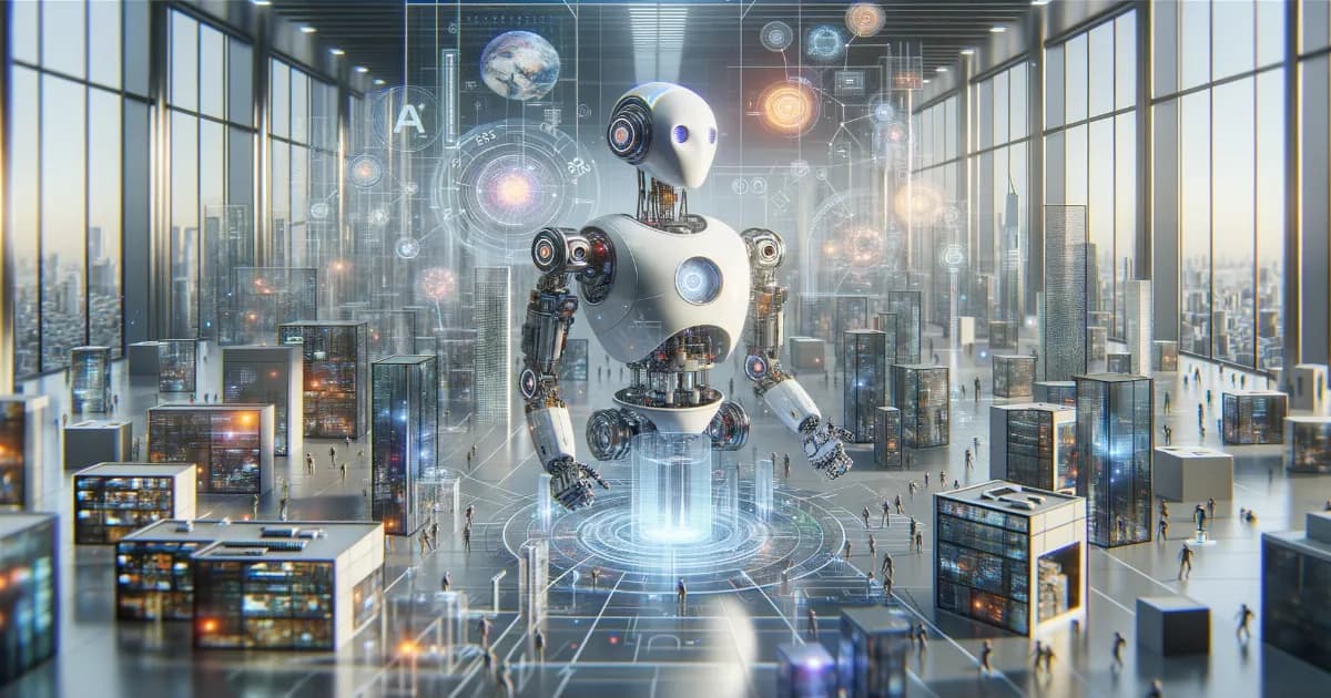 Visual representation of automation - SAP’s RPT-1: Redefining Business Efficiency with AI Automation | Technovier Technology Analysis