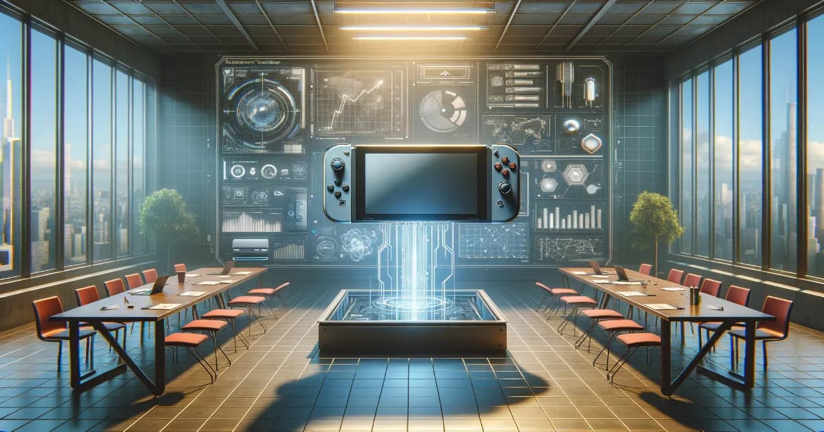 Nintendo Switch retirement concept with technology evolution