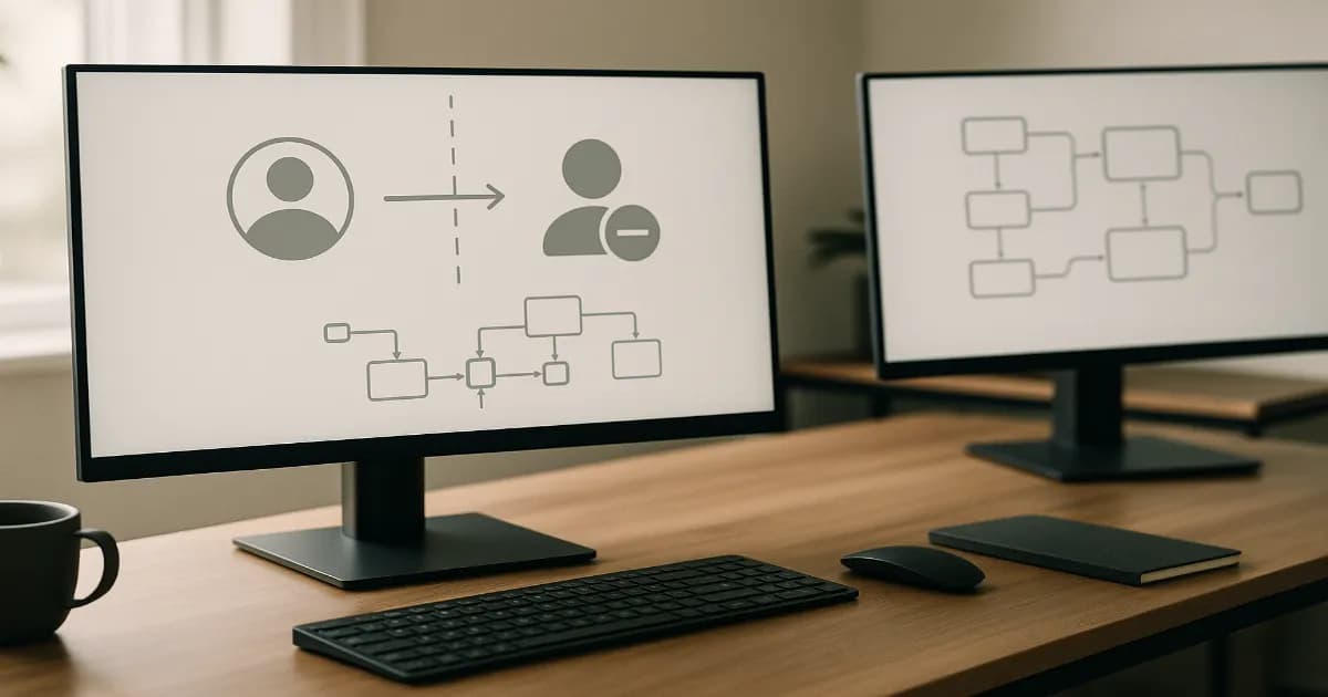 Illustration showing disconnect between marketing strategy and actual customer profiles