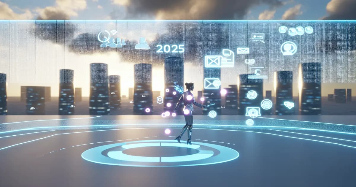 Illustration of email marketing tools for property management businesses in 2025