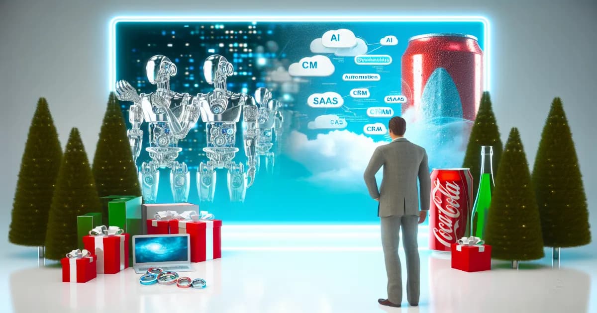 Illustration depicting the impact of AI-driven marketing on customer engagement in the digital era