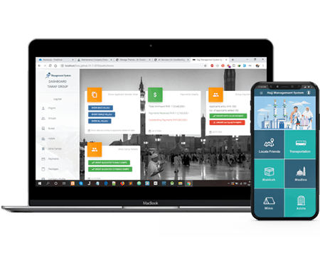 Hajj Management System Desktop & Mobile Version